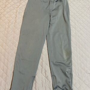 champro sports baseball pants dark grey with adjustable velcro bottoms